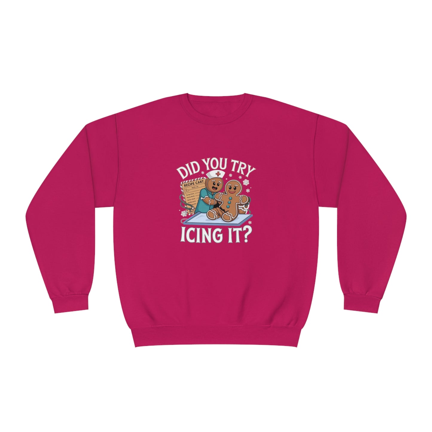 Gingerbread Cookie T-Shirt - Did You Try Icing It? Unisex Sweater