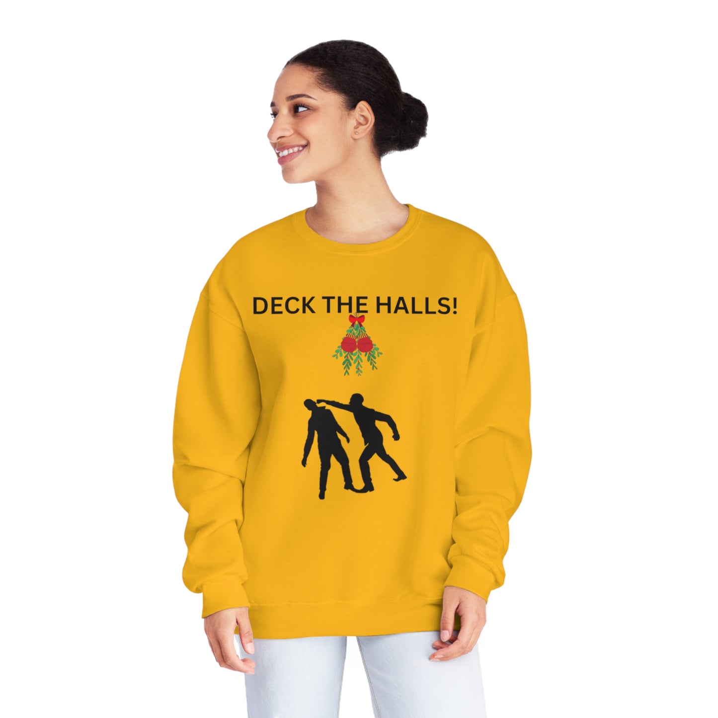 Deck the Halls Mistlefoe Holiday Sweater
