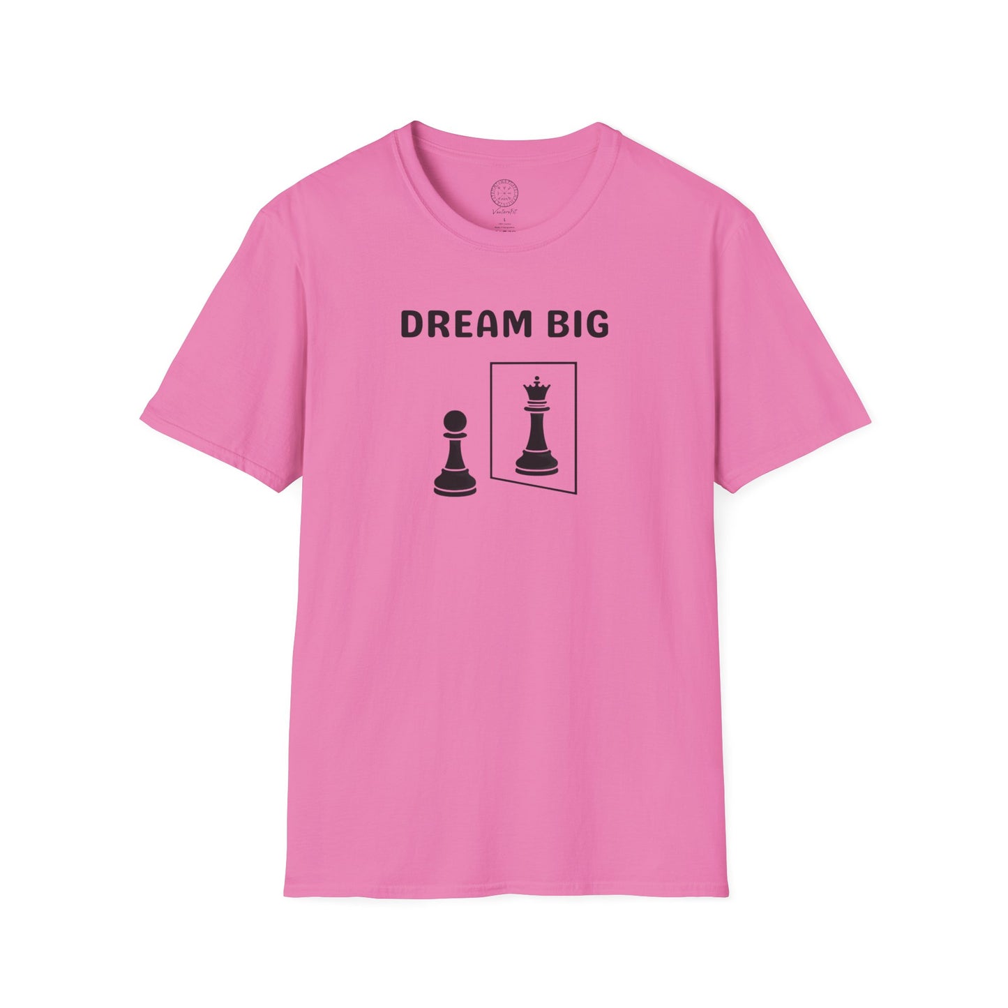 Dream Big Chess T-Shirt — Pawn to Queen Inspirational
