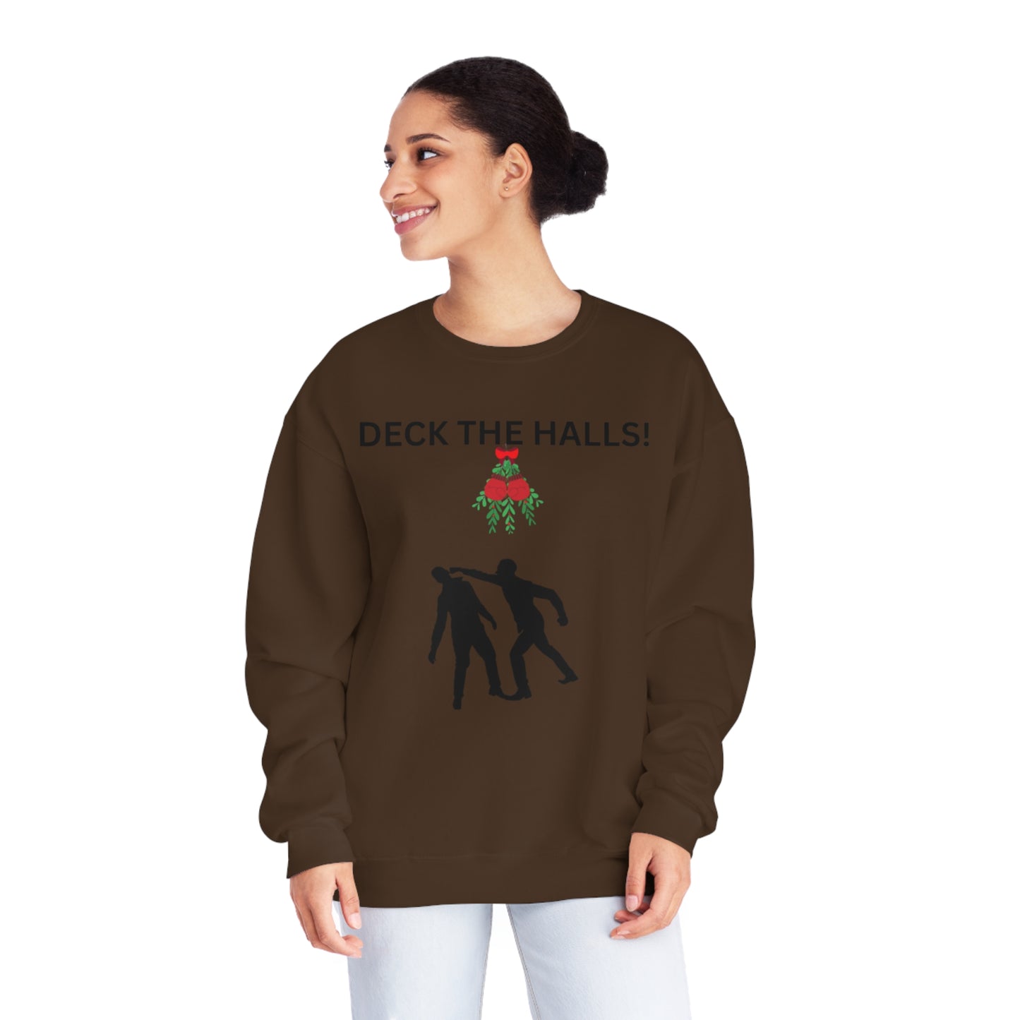 Deck the Halls Mistlefoe Holiday Sweater