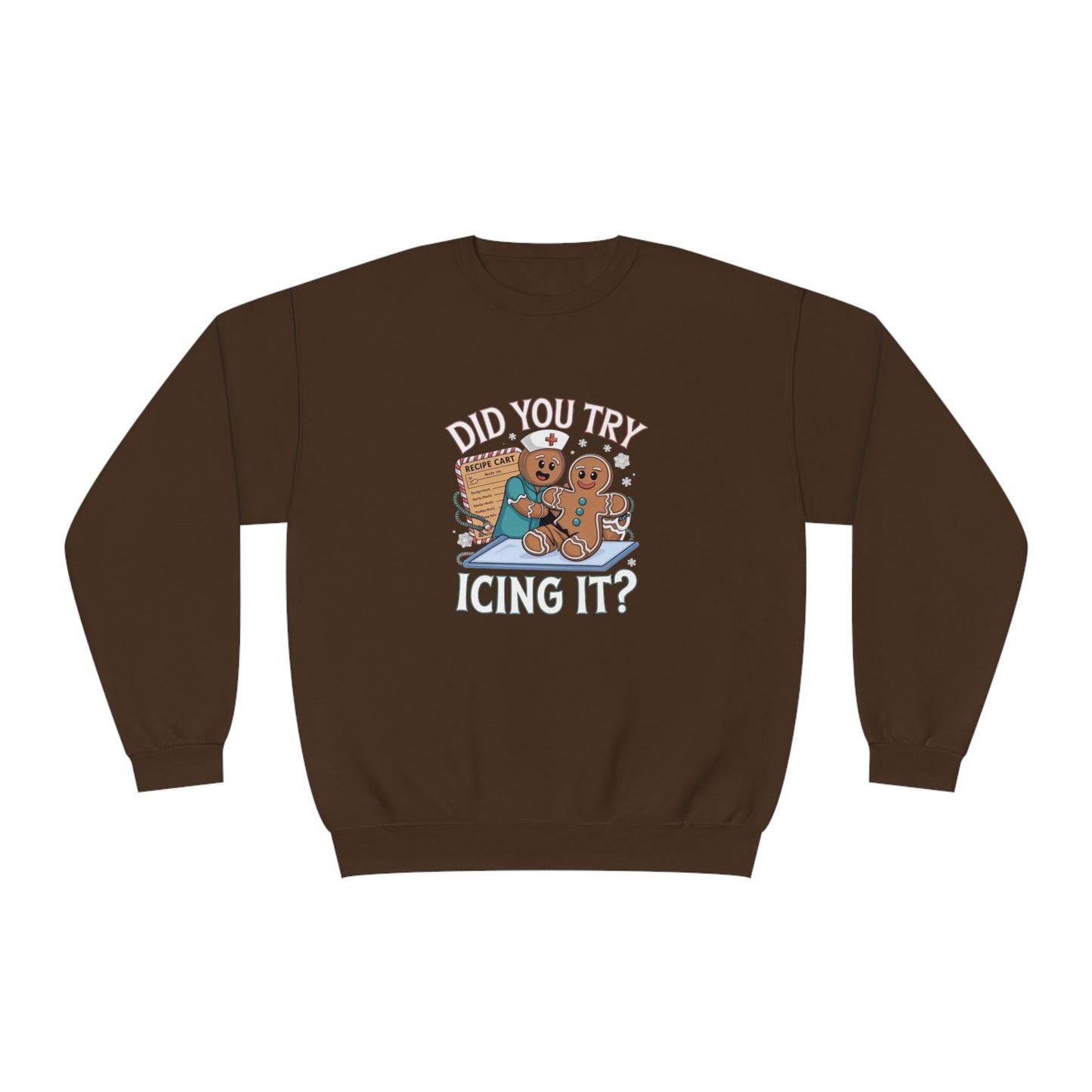 Gingerbread Cookie T-Shirt - Did You Try Icing It? Unisex Sweater
