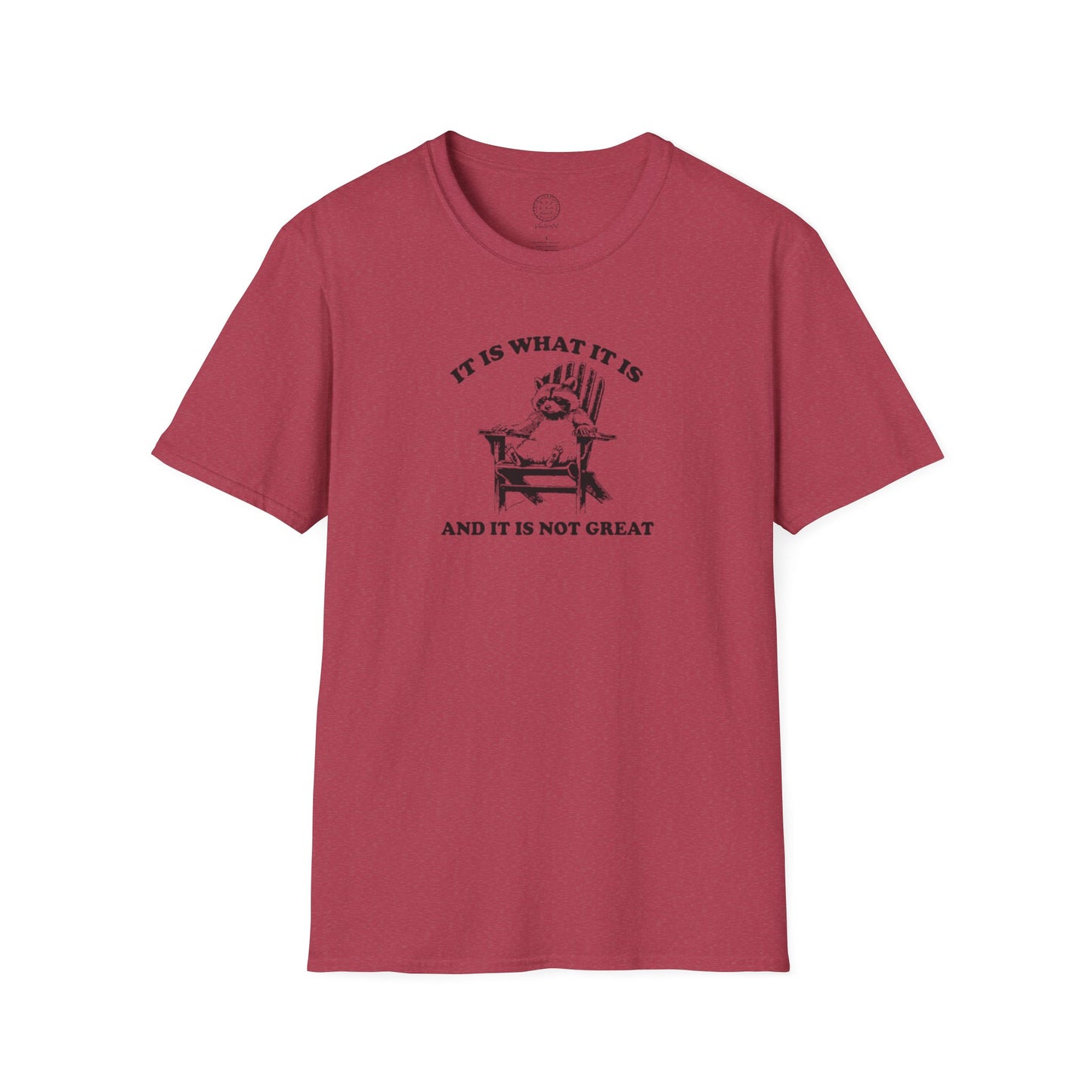 It Is What It Is And It Is Not Great Softstyle T shirt