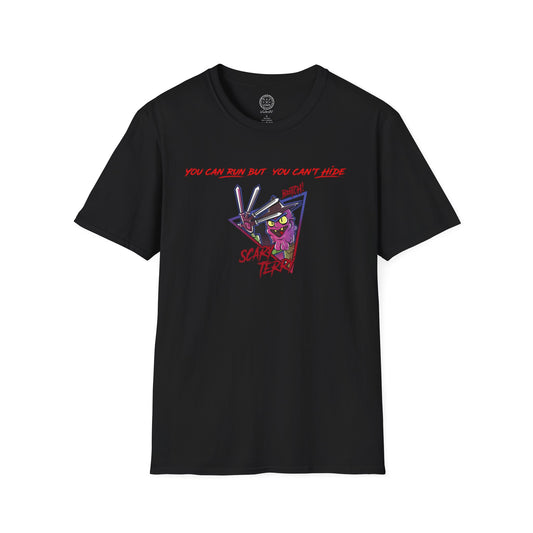 Scary Terry You Can Run but you Cant hide T Shirt