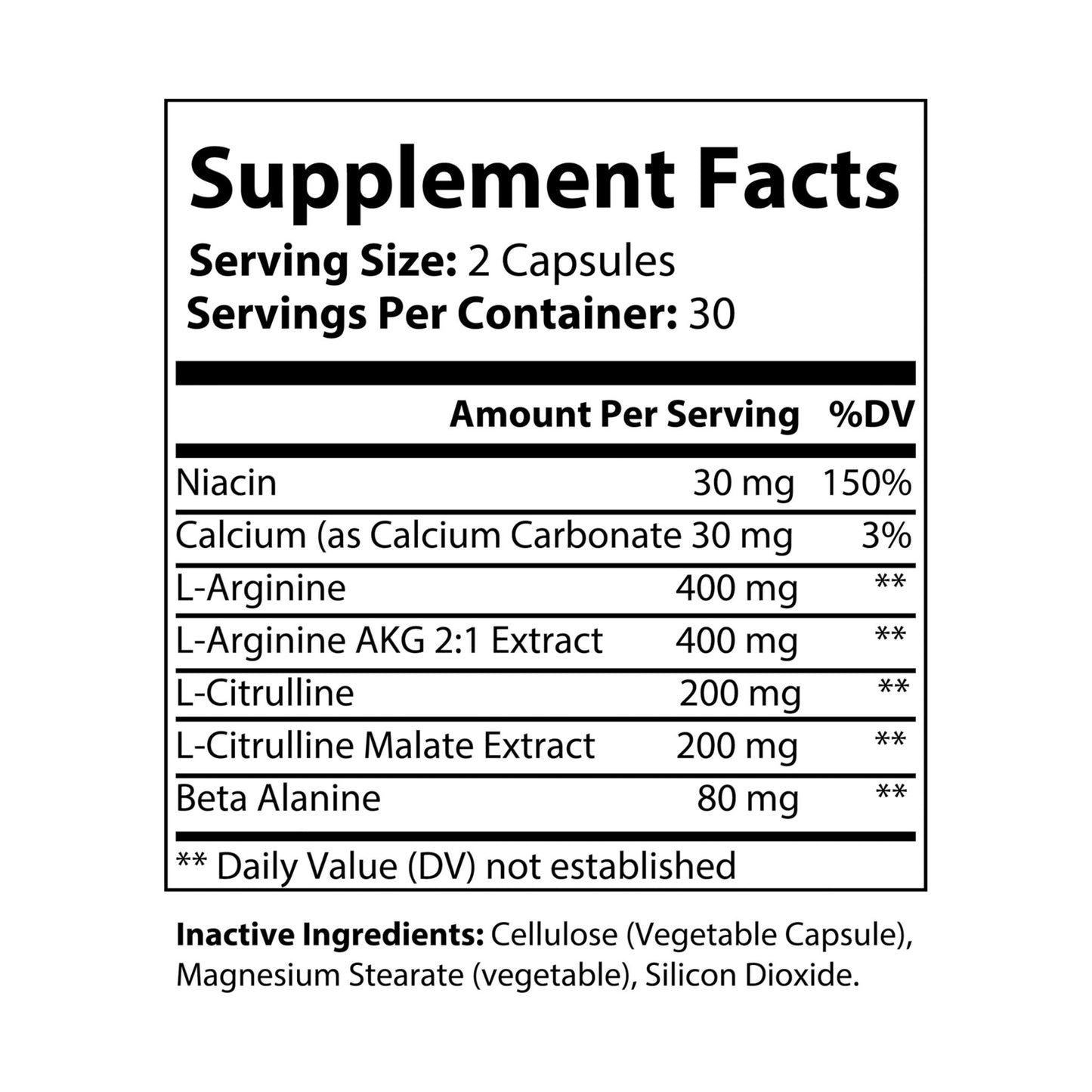 Big Dick Energy L-Arginine Supplement
