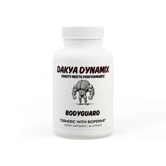 BodyGuard Turmeric with BioPerine® (Black Pepper Fruit Extract) Supplement