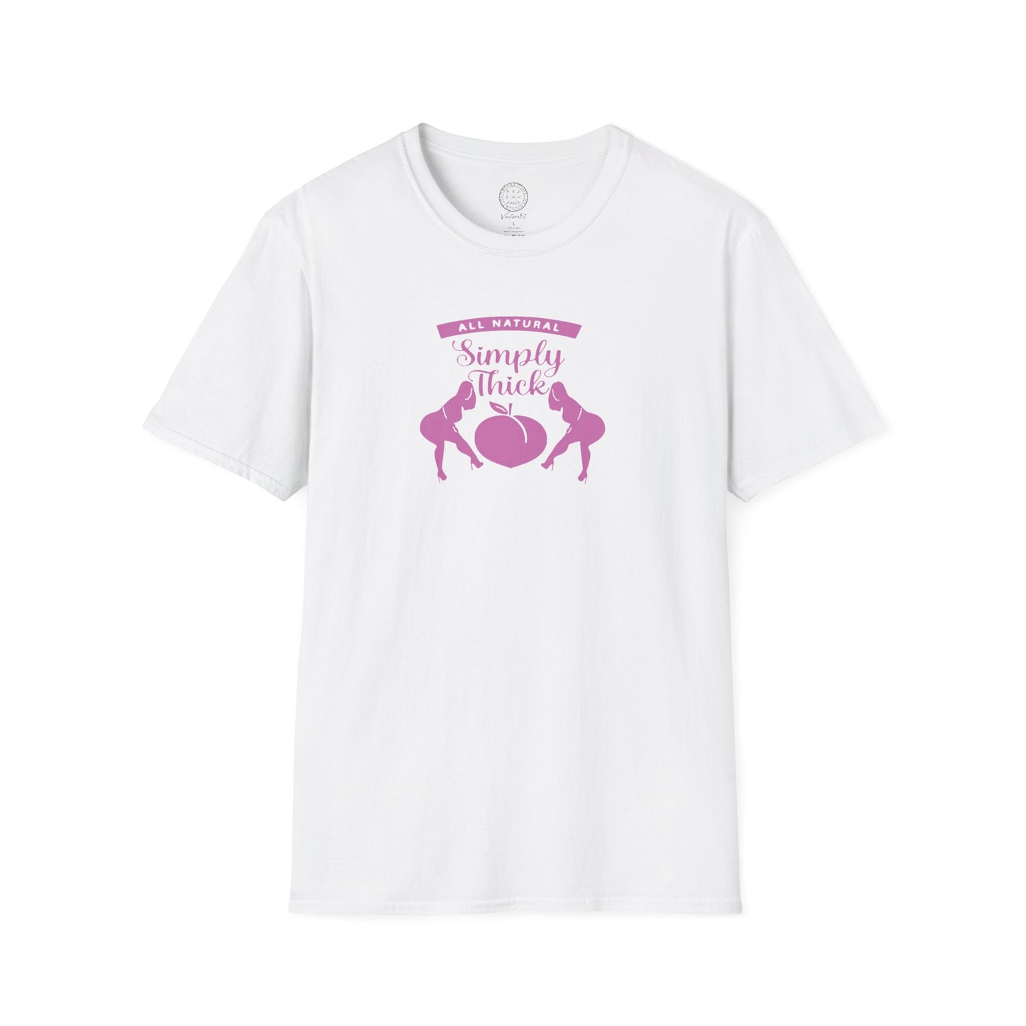 Simply Thick All Natural Logo T-Shirt — Body Positive Tee for Thick Women