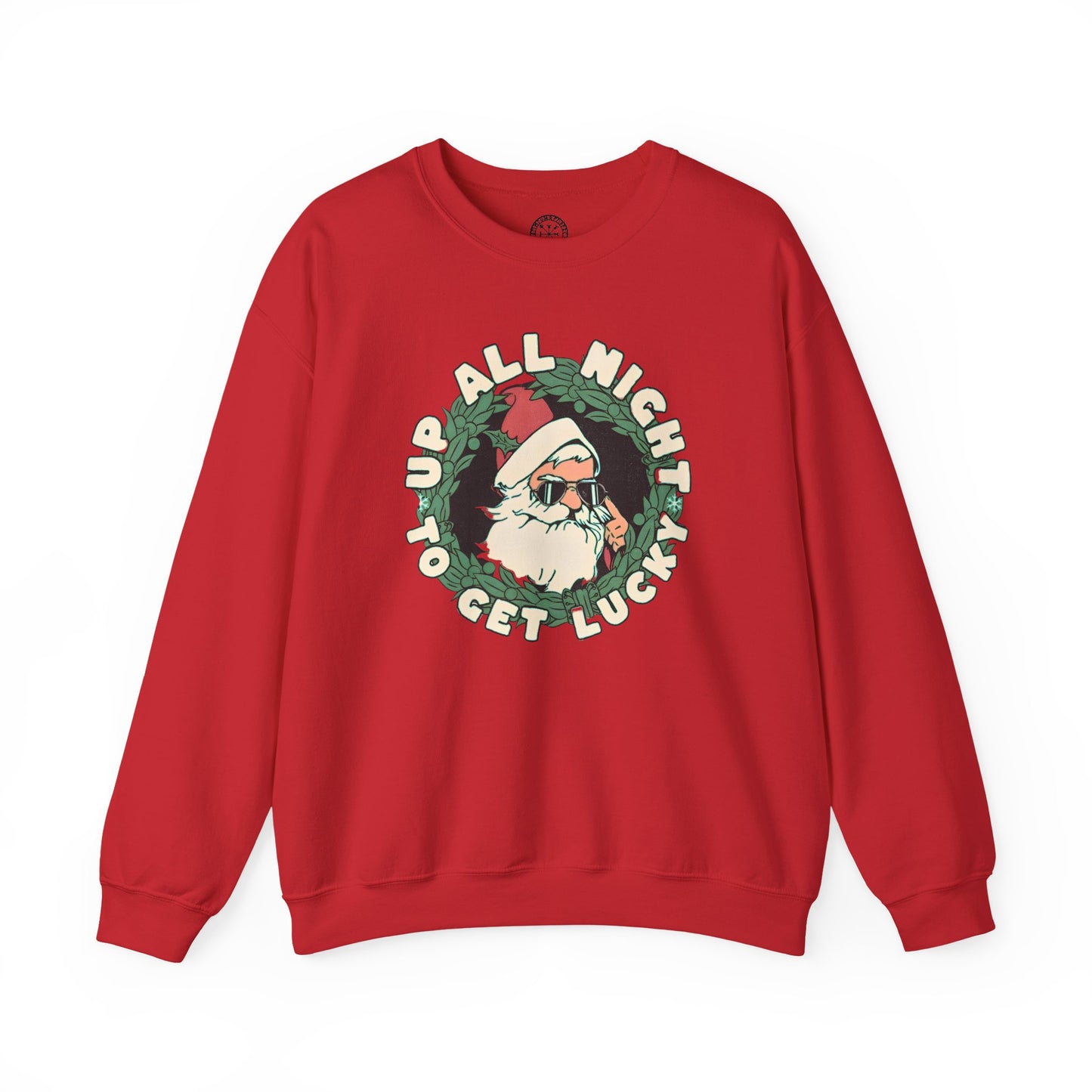 Santa’s Up All Night to Get Lucky Holiday Sweater