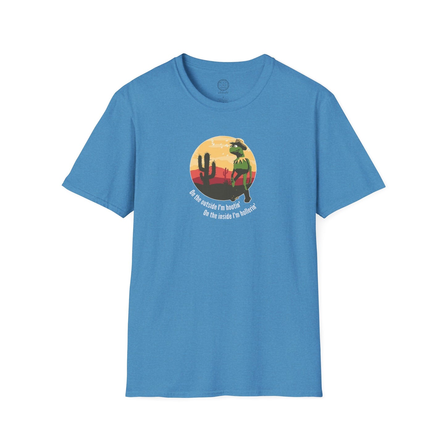 Outside im hooting, inside im hollerin T shirt
