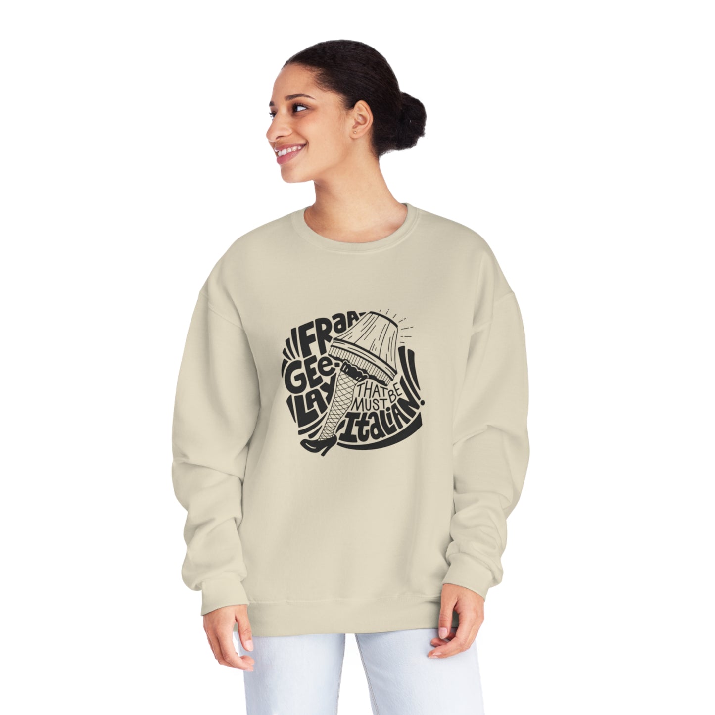Fraageelay… Must Be Italian! Christmas Story Sweater