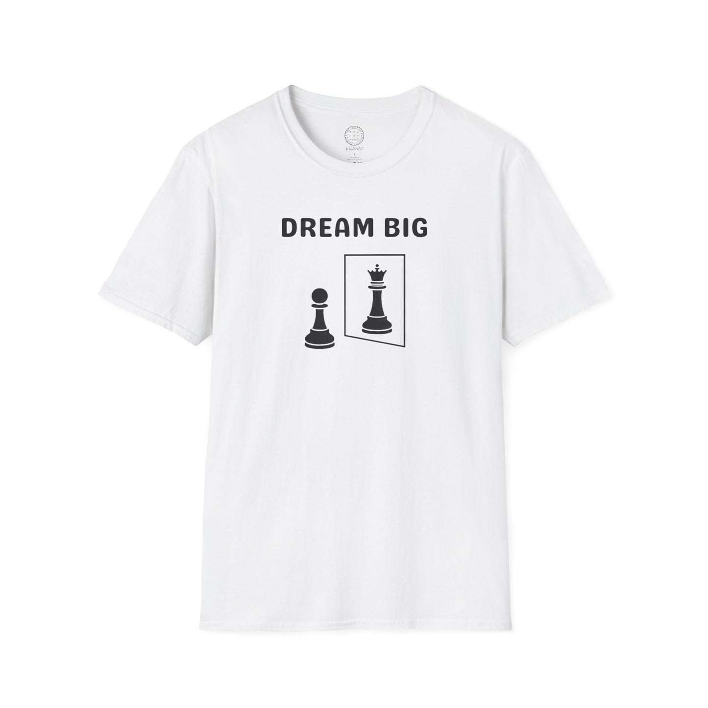 Dream Big Chess T-Shirt — Pawn to Queen Inspirational