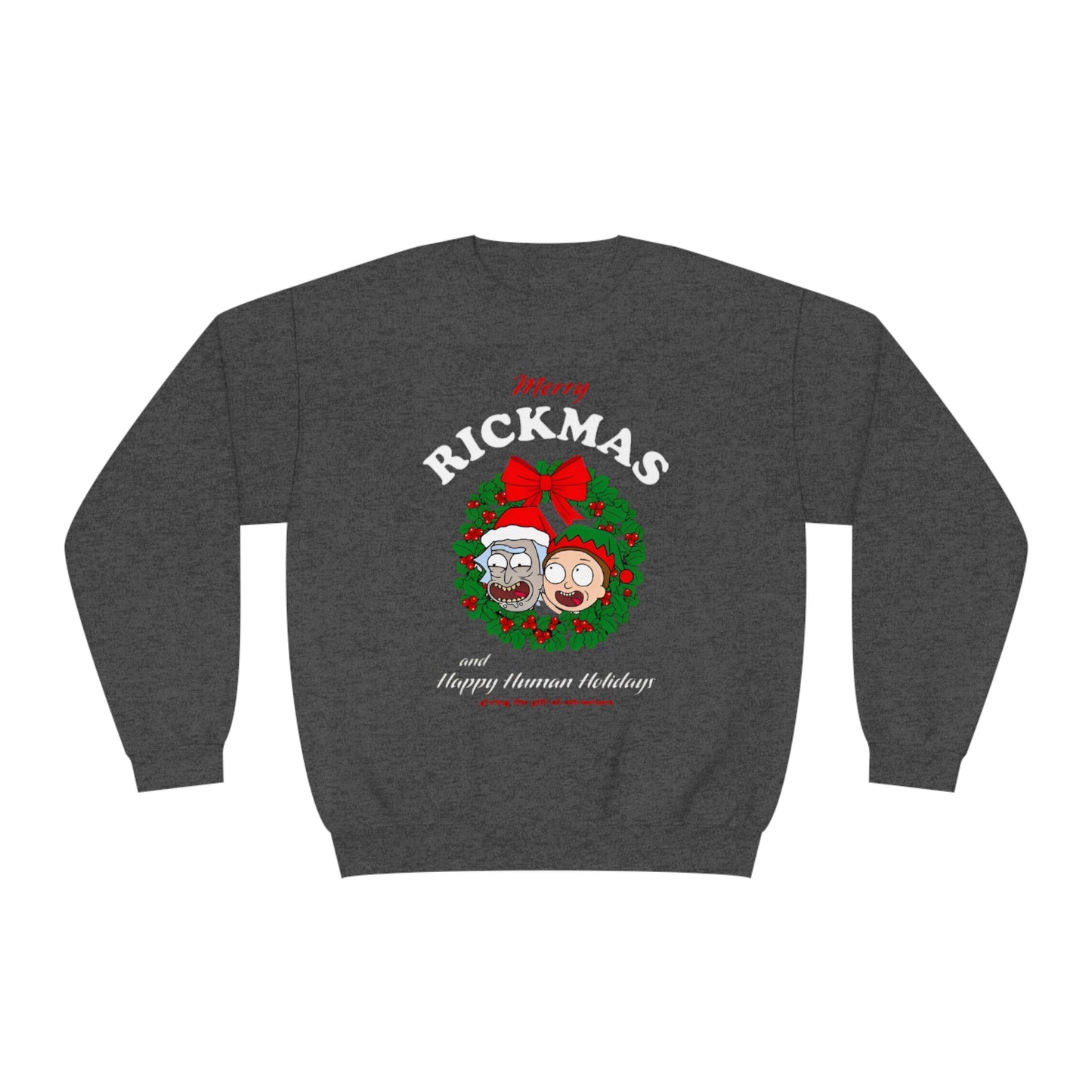 Merry Rickmas and Happy Human Holidays Sweater