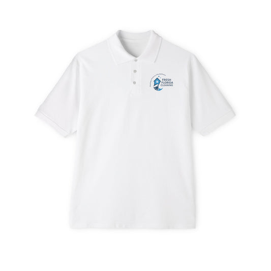 Men's Polo — Fresh Florida Cleaning Logo