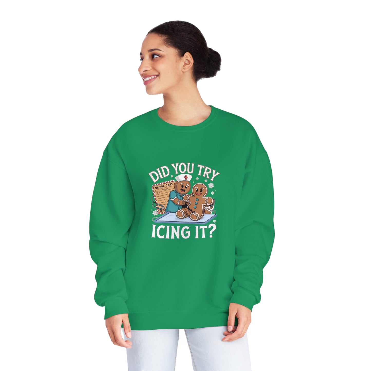 Gingerbread Cookie T-Shirt - Did You Try Icing It? Unisex Sweater