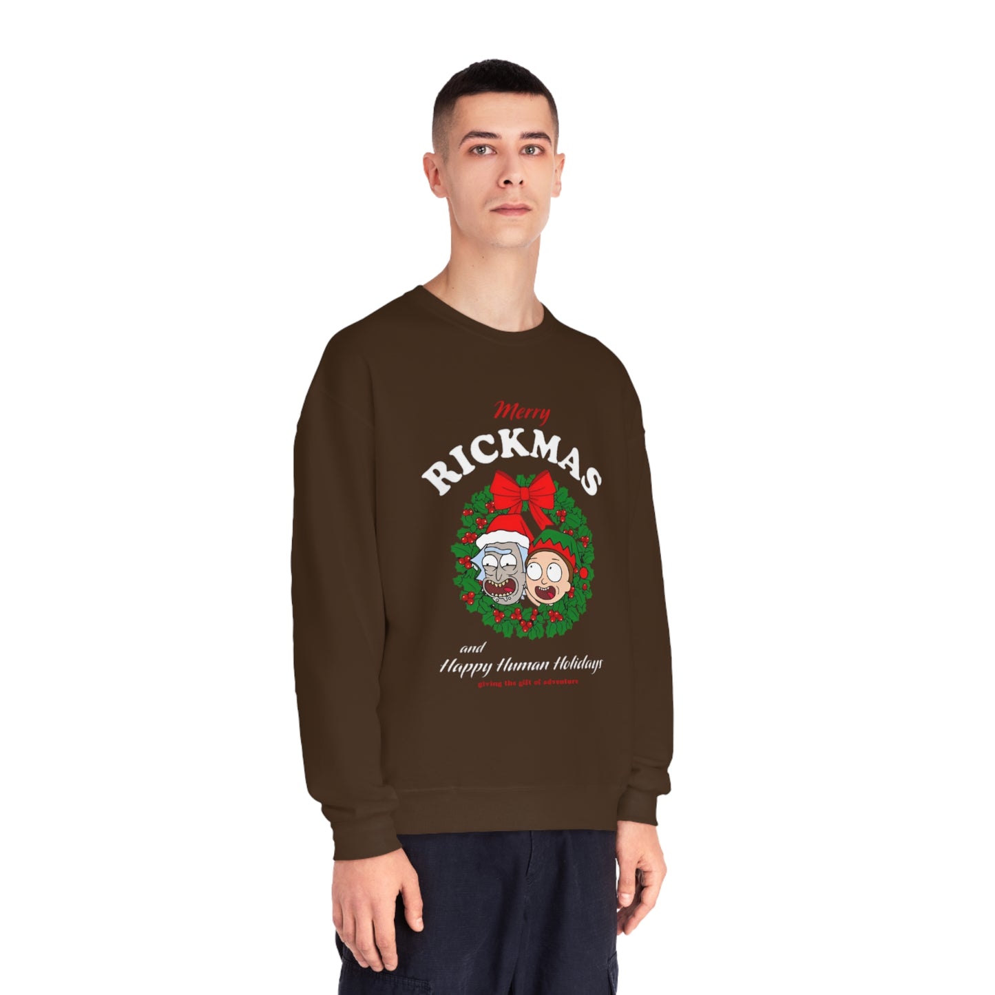 Merry Rickmas and Happy Human Holidays Sweater