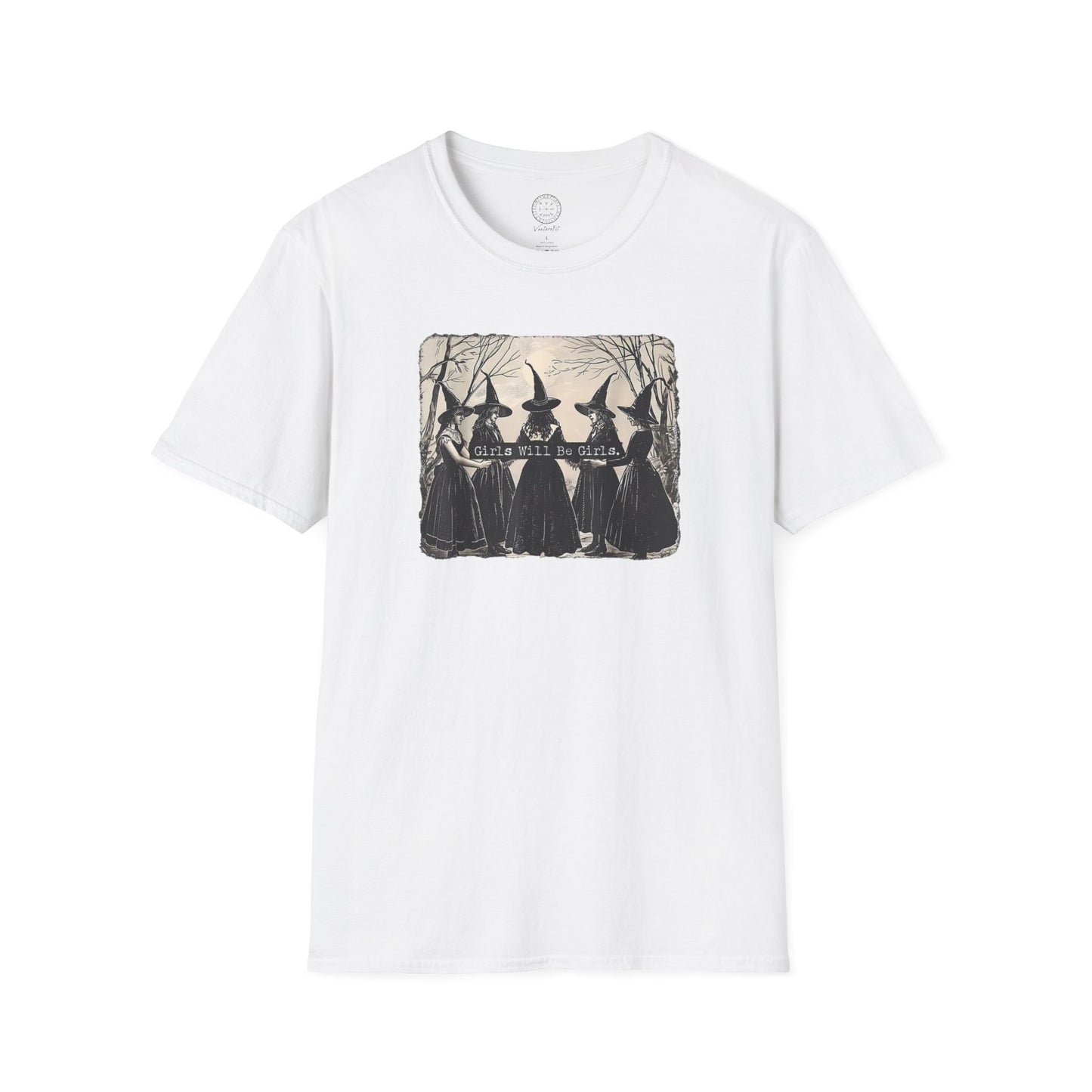 Girls will be Girls Witch Coven Softstyle T Shirt