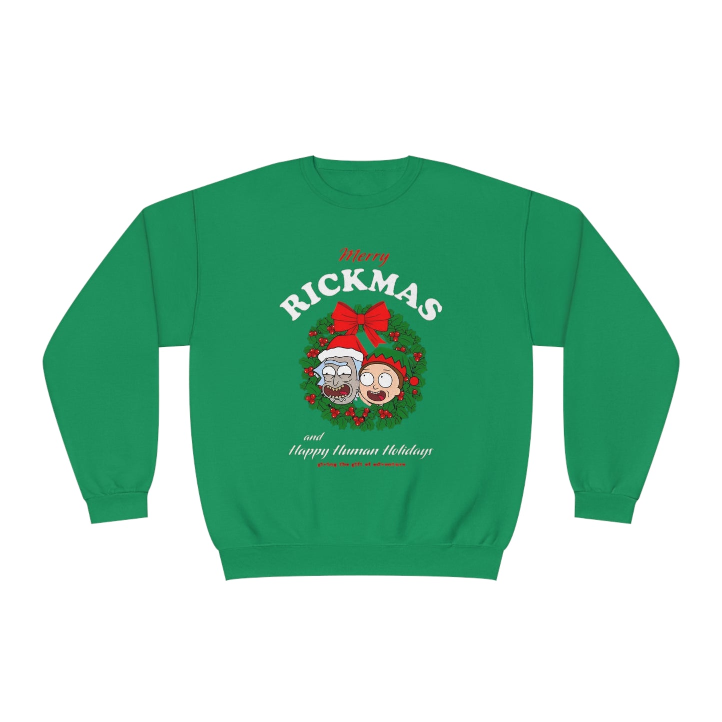 Merry Rickmas and Happy Human Holidays Sweater