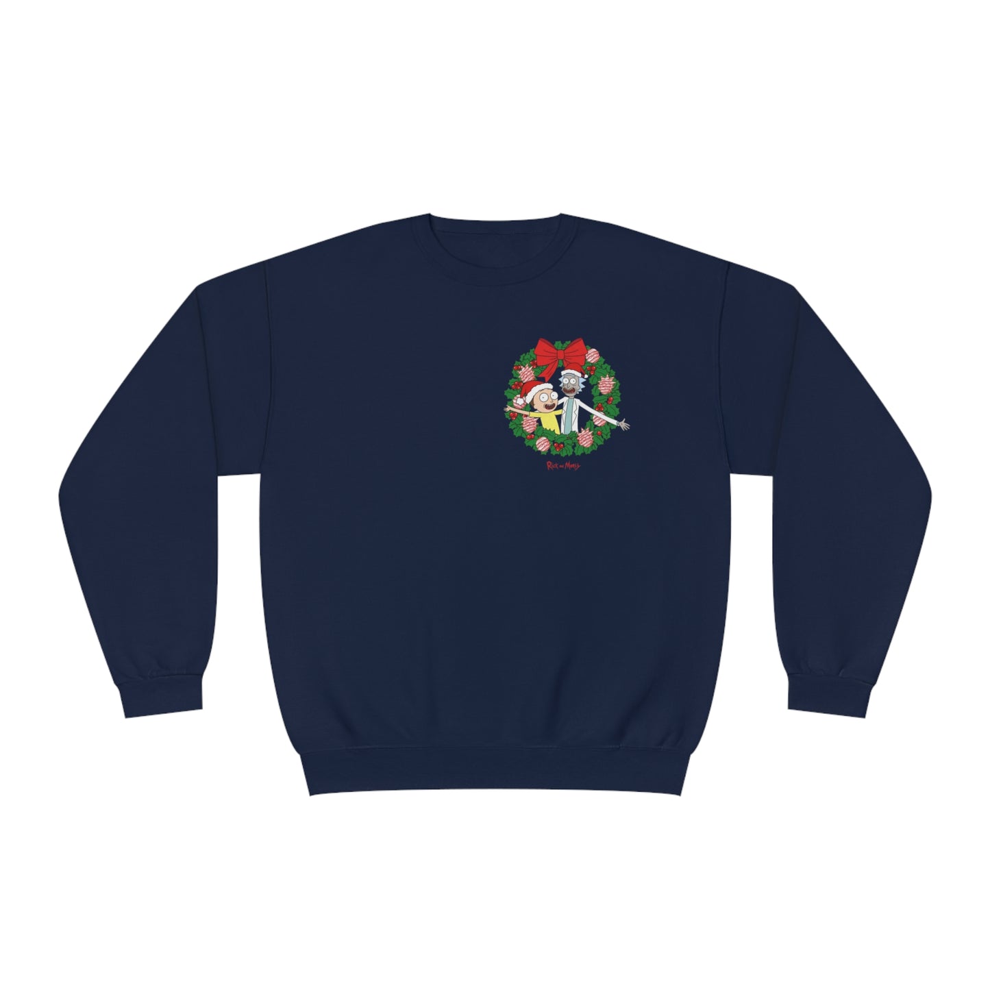 Merry Rickmas Wreath Sweater