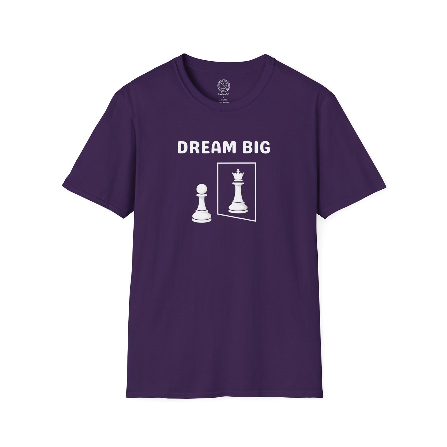 Dream Big Chess T-Shirt — Pawn to Queen Inspirational