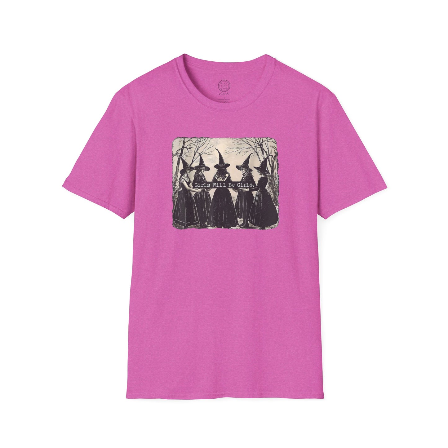 Girls will be Girls Witch Coven Softstyle T Shirt
