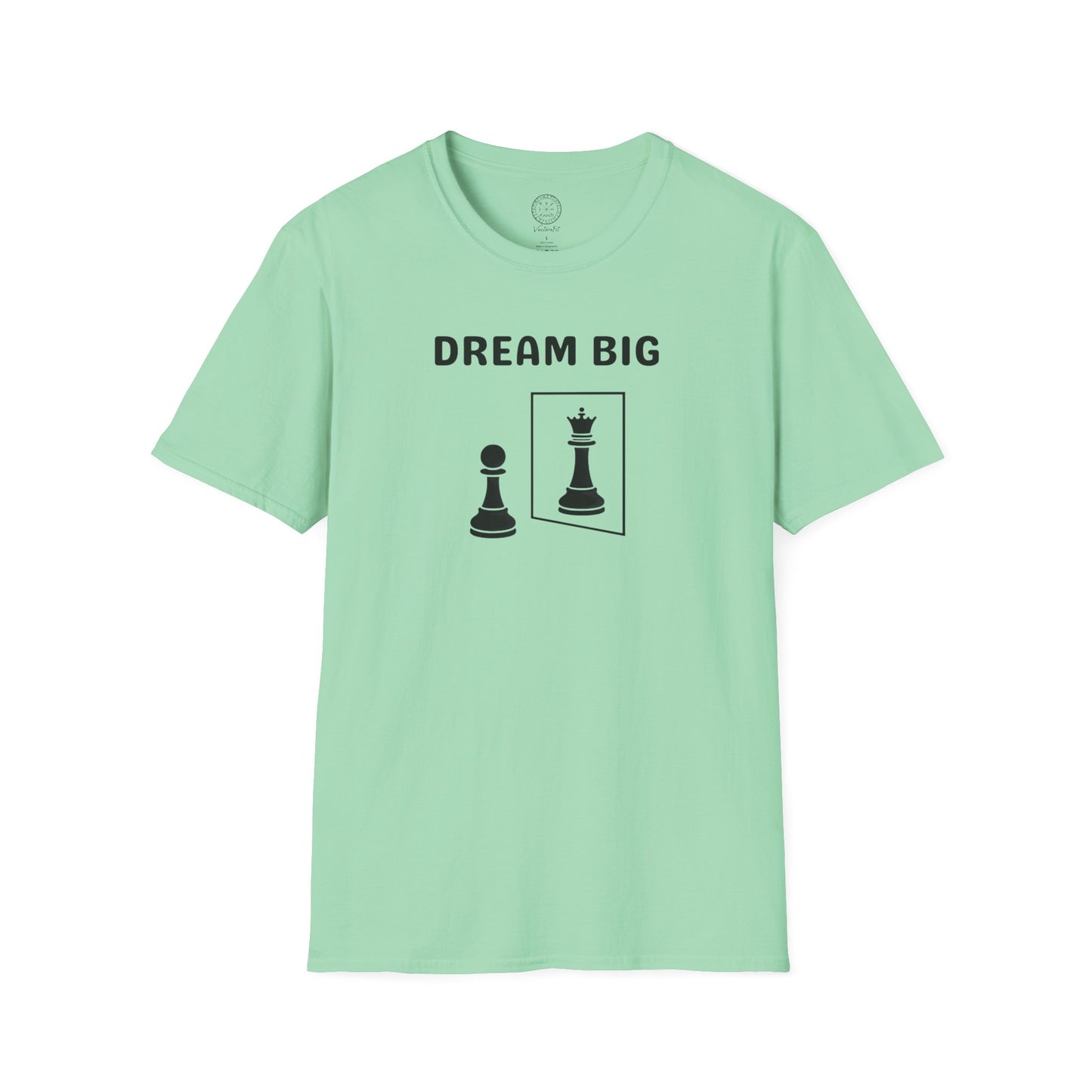 Dream Big Chess T-Shirt — Pawn to Queen Inspirational