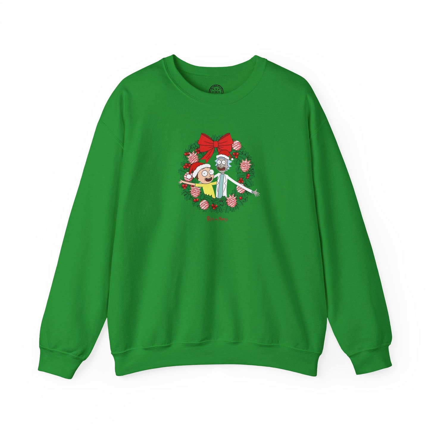 Merry Rickmas Wreath Sweater