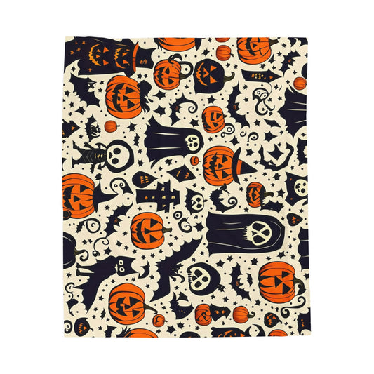 Halloween Velveteen Blanket