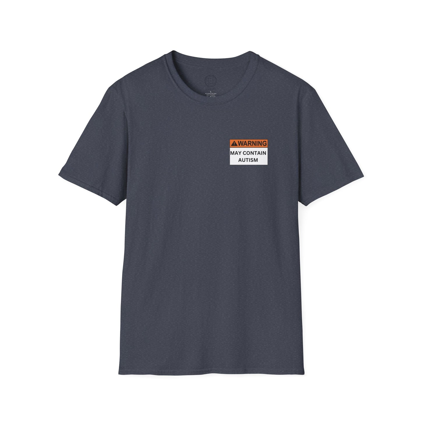 Warning May Contain Autism Softstyle T-Shirt