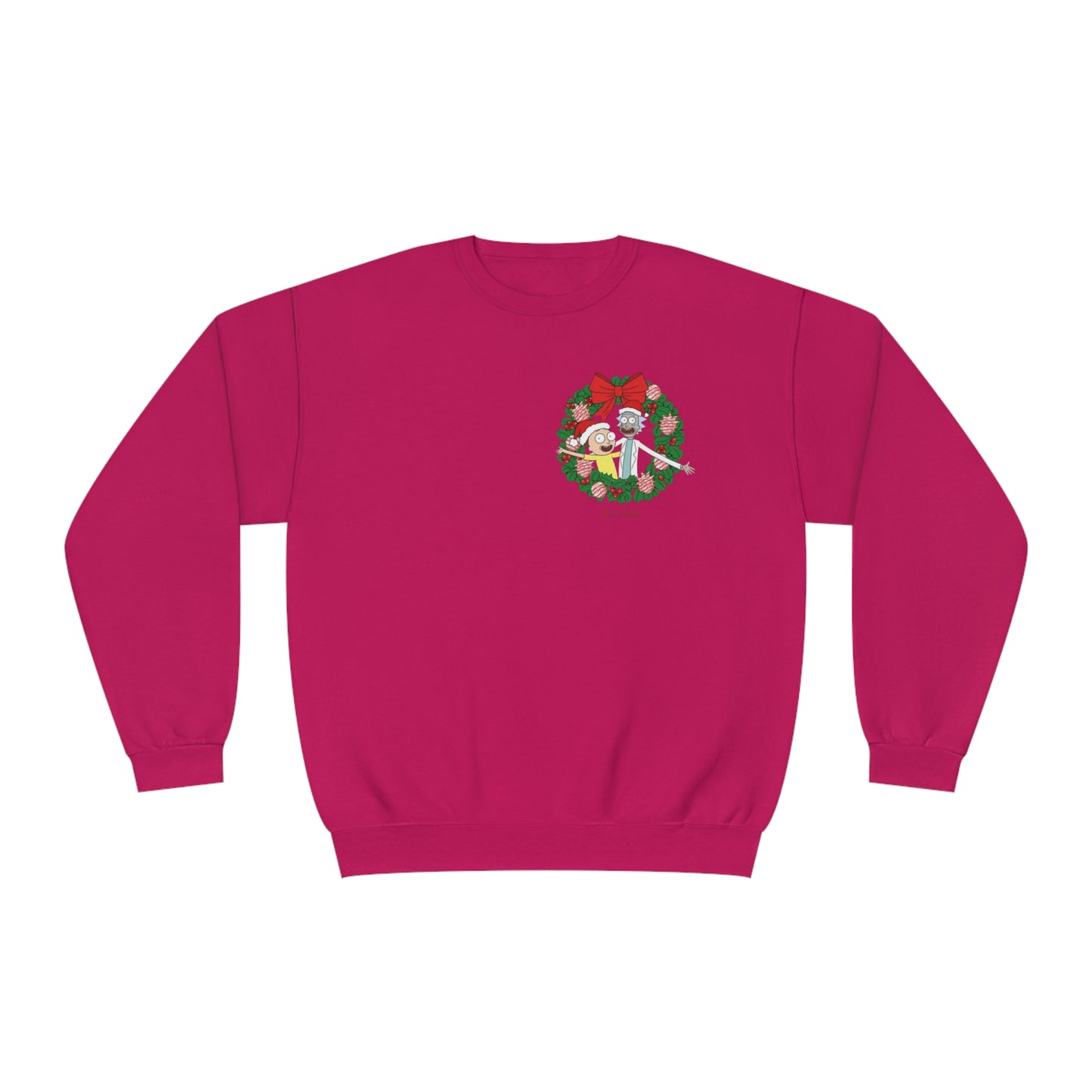 Merry Rickmas Wreath Sweater