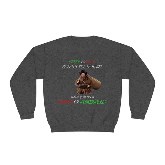 Cheer or Fear, Belsnickle is Here! Christmas Sweater