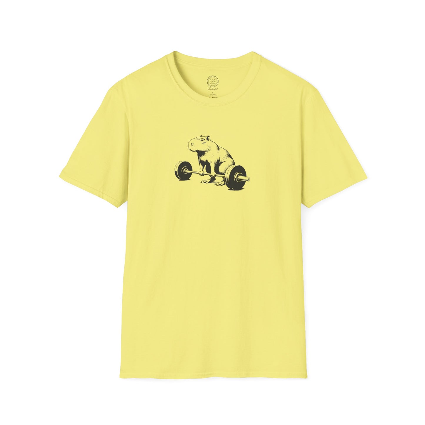 Capybara Deadlift Soft Style T Shirt