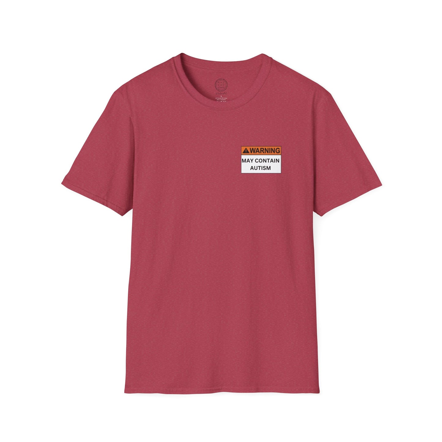 Warning May Contain Autism Softstyle T-Shirt