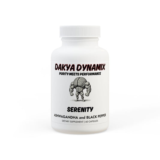 Serenity Ashwagandha and Black Pepper Supplement