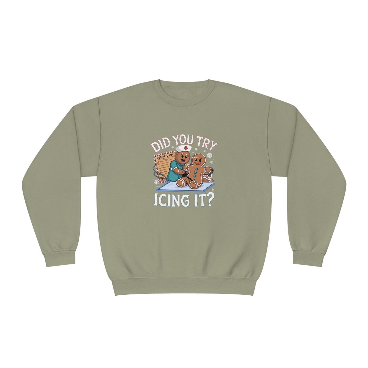 Gingerbread Cookie T-Shirt - Did You Try Icing It? Unisex Sweater