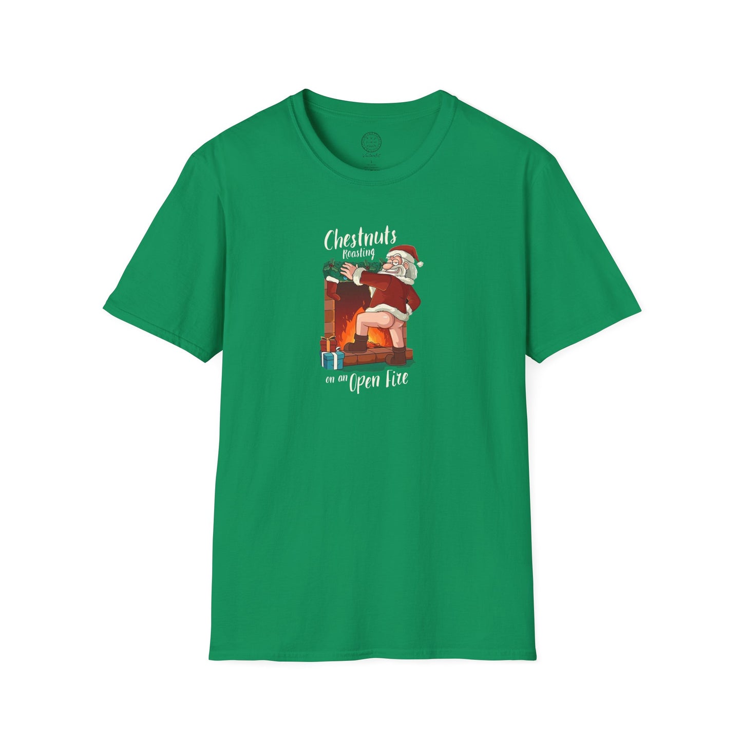 Santa Chestnuts Roasting Softstyle T-Shirt