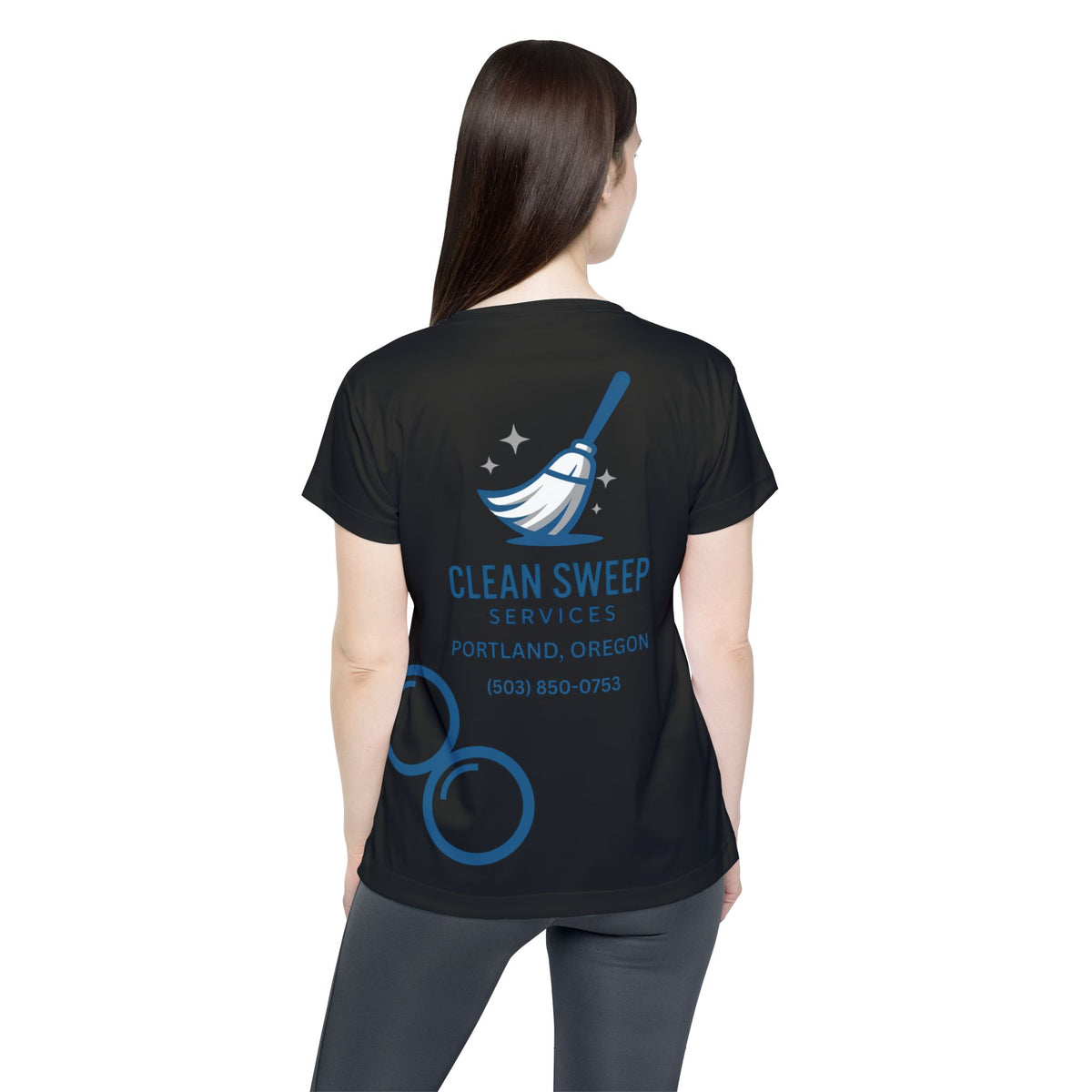 Clean Sweep Services Women's Dry Fit Tee