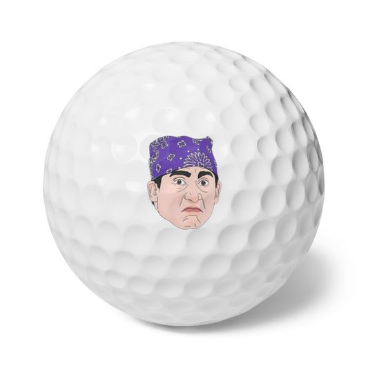 Prison Mike Golf Balls — 6-Pack Golf Ball Set