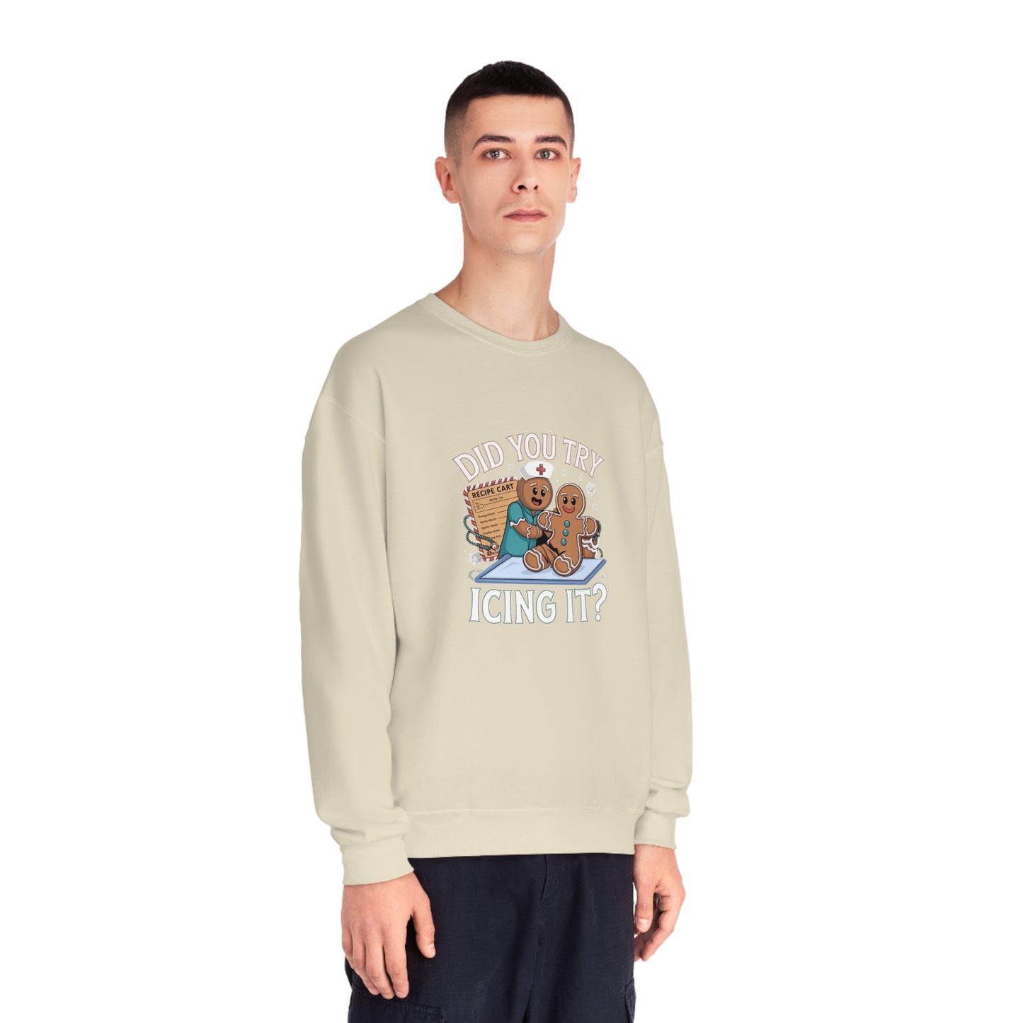 Gingerbread Cookie T-Shirt - Did You Try Icing It? Unisex Sweater