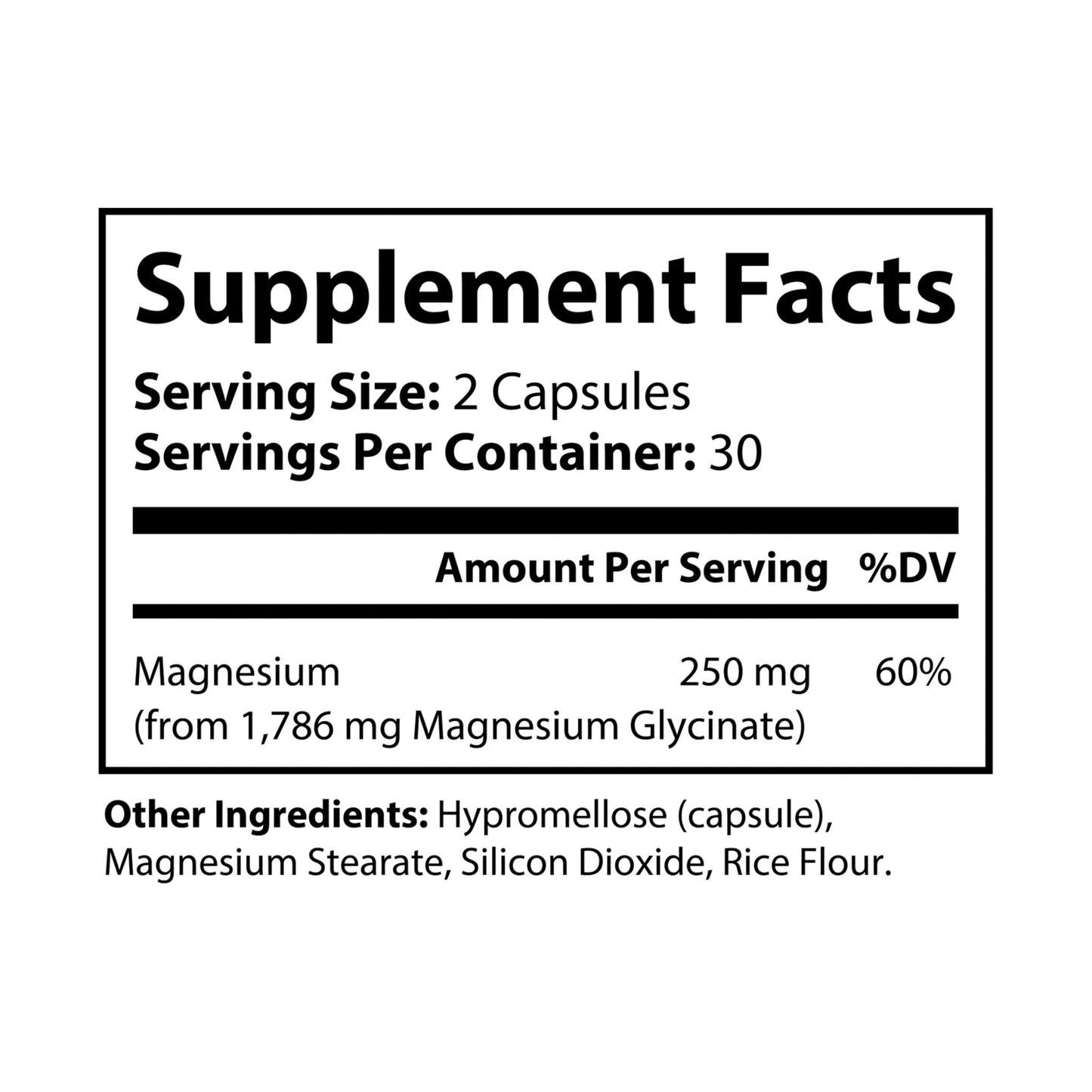 Restore Magnesium Glycinate Supplement