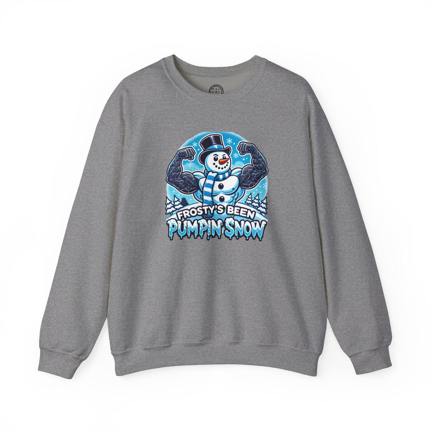 Frosty’s Been Pumpin’ Snow Sweater