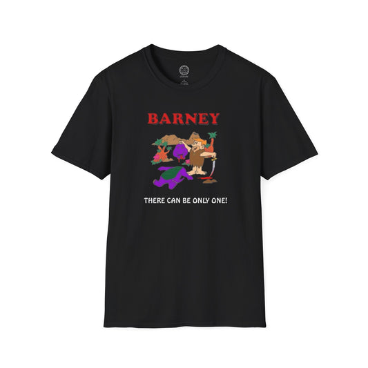 There Can Be Only One Barney Softstyle T-Shirt