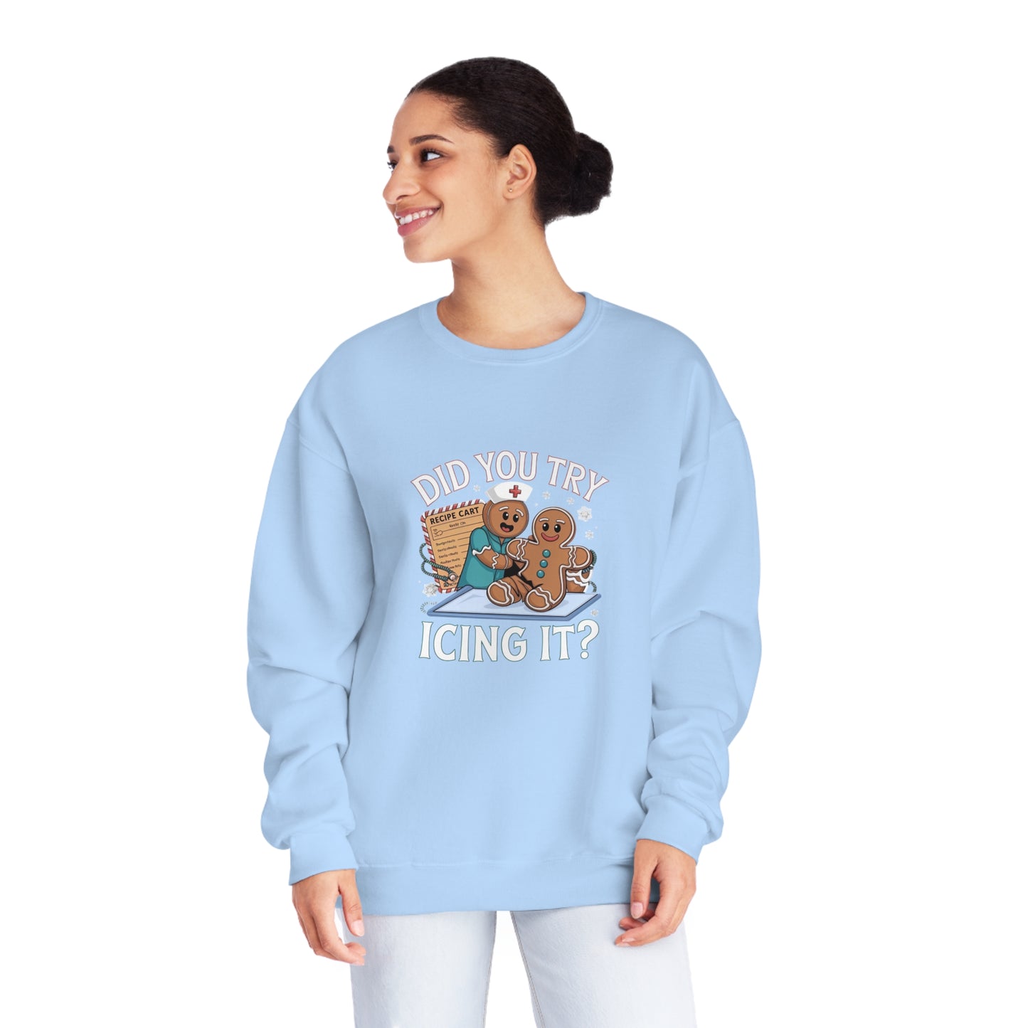 Gingerbread Cookie T-Shirt - Did You Try Icing It? Unisex Sweater