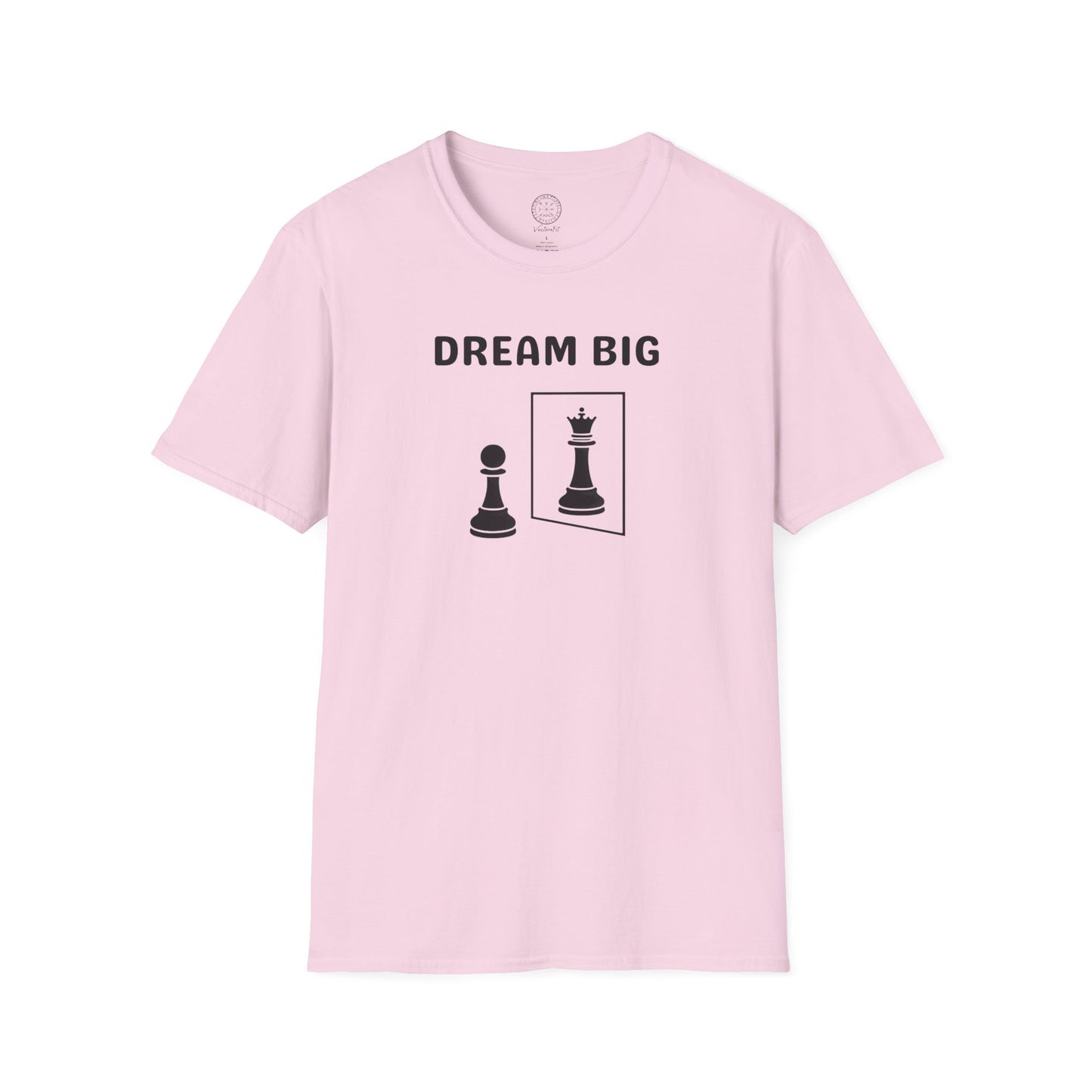 Dream Big Chess T-Shirt — Pawn to Queen Inspirational