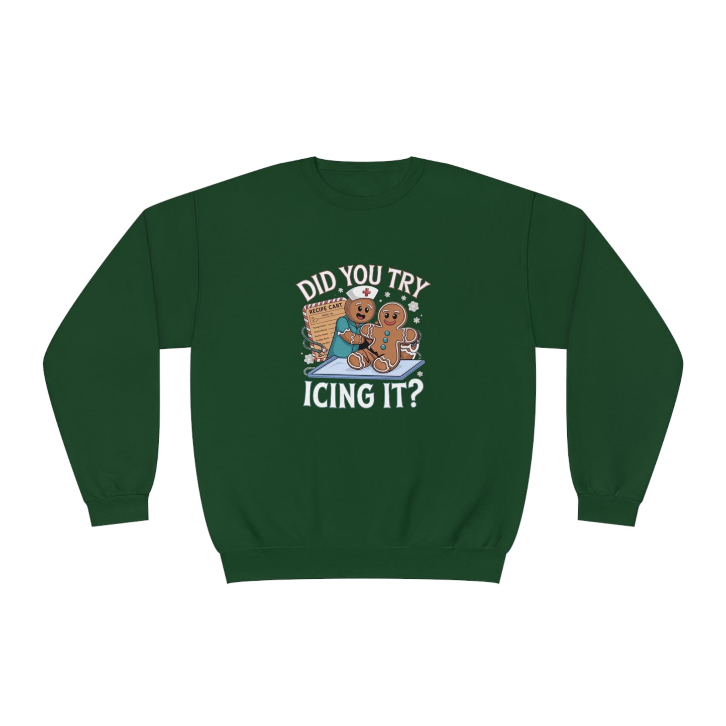 Gingerbread Cookie T-Shirt - Did You Try Icing It? Unisex Sweater