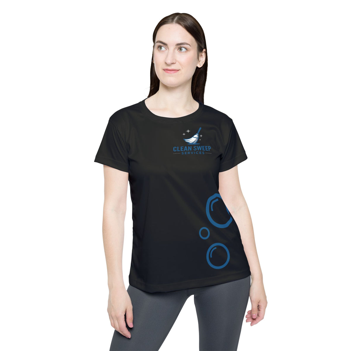 Clean Sweep Services Women's Dry Fit Tee