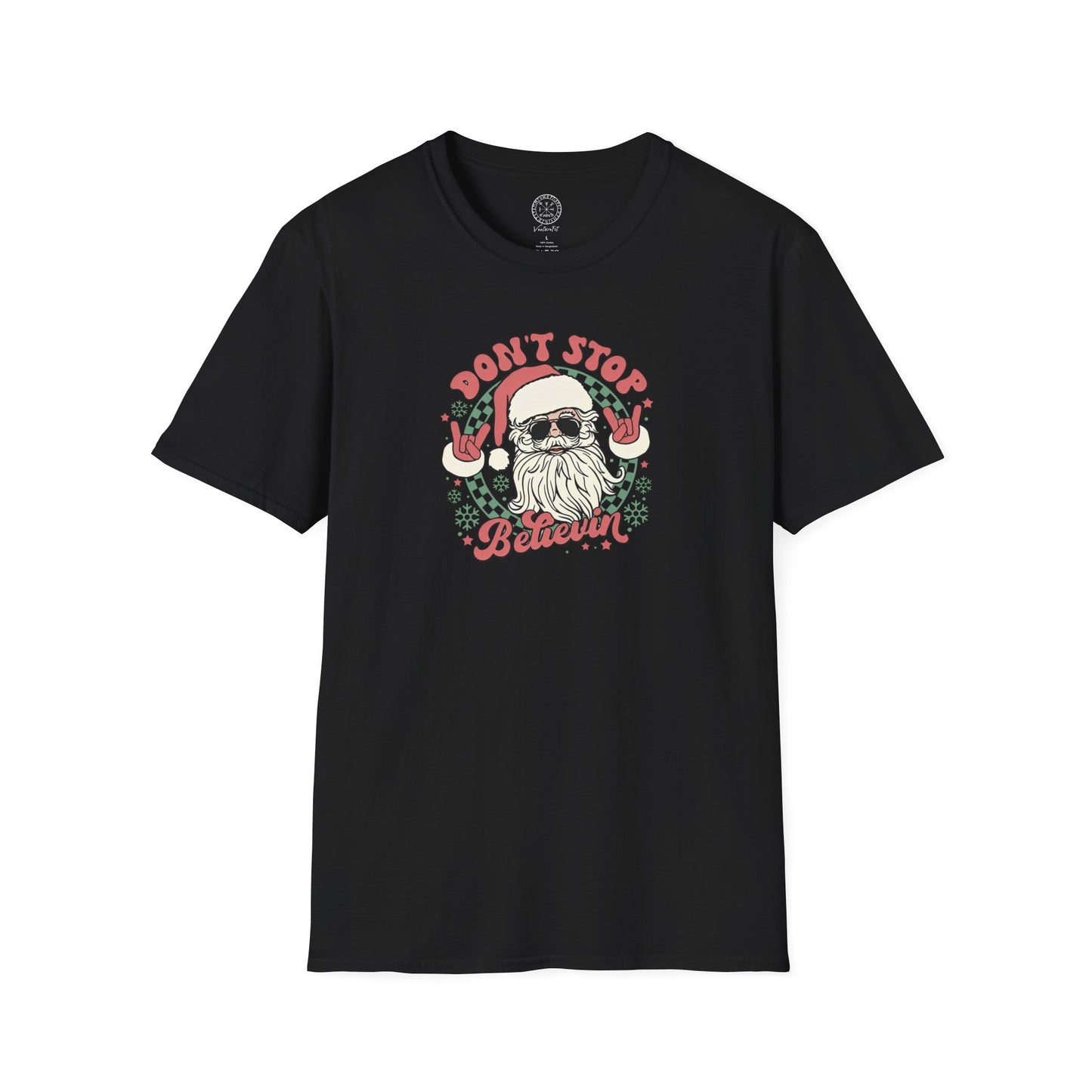 Don't Stop Believin' Santa T-Shirt