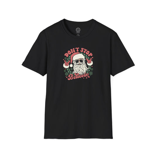 Don't Stop Believin' Santa T-Shirt