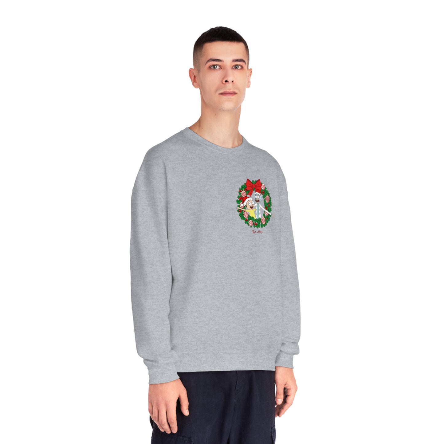 Merry Rickmas Wreath Sweater