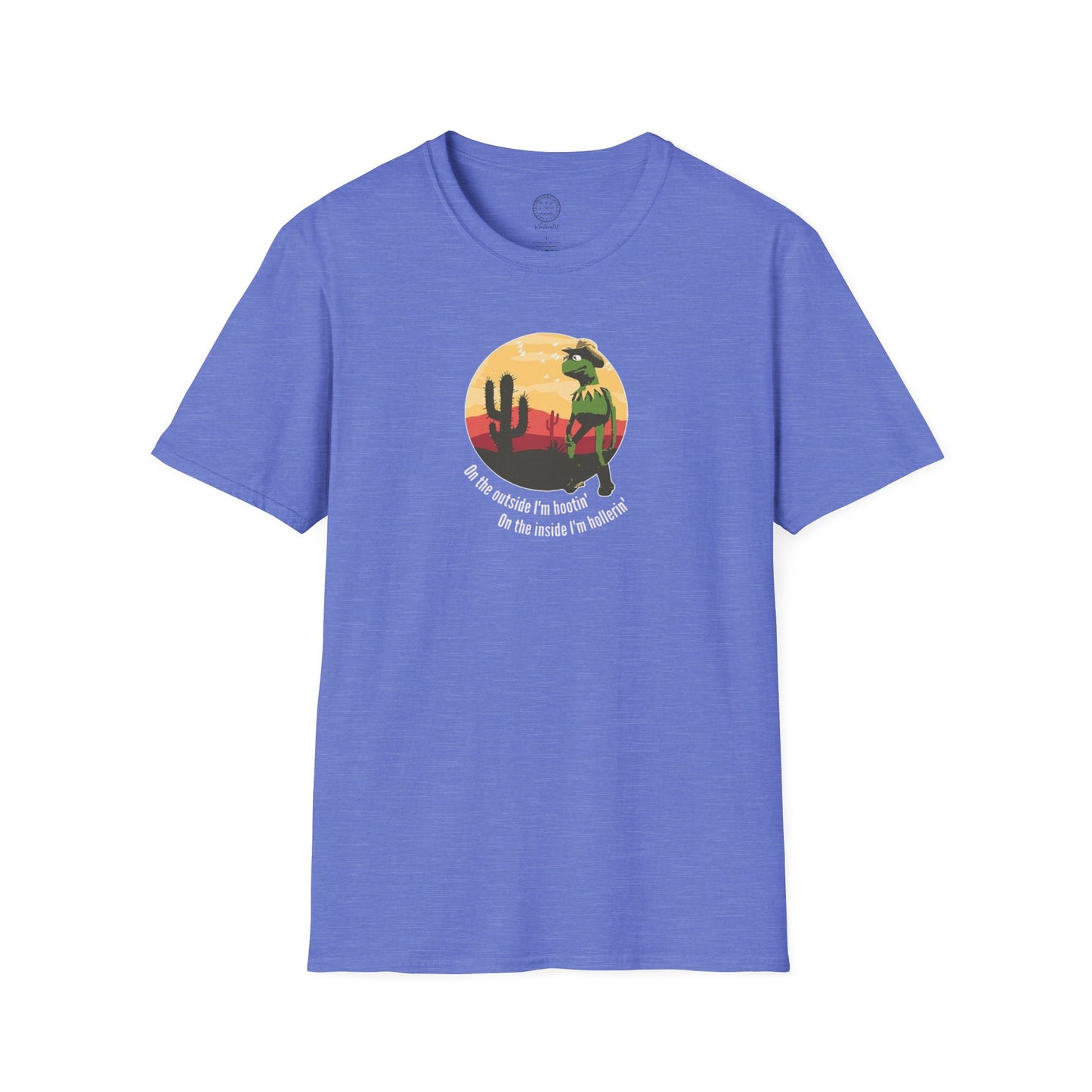 Outside im hooting, inside im hollerin T shirt