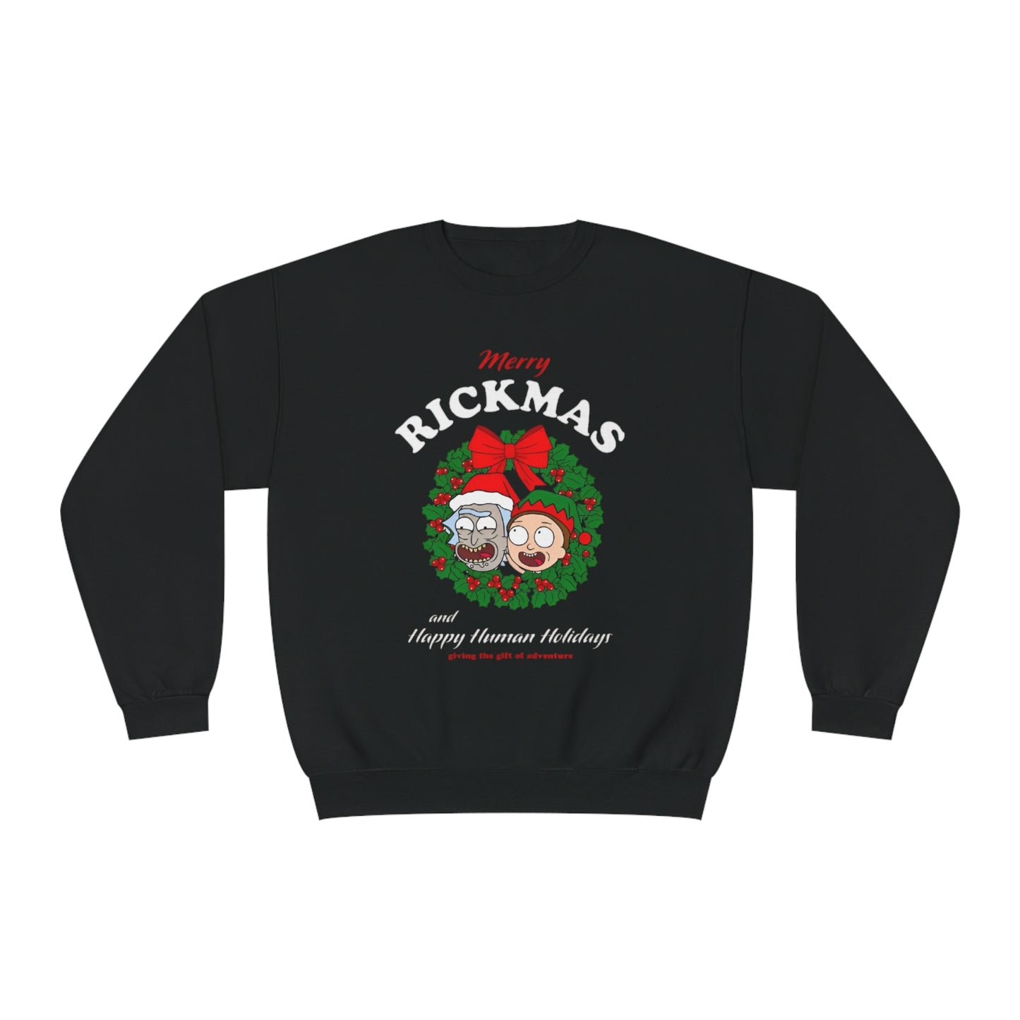 Merry Rickmas and Happy Human Holidays Sweater