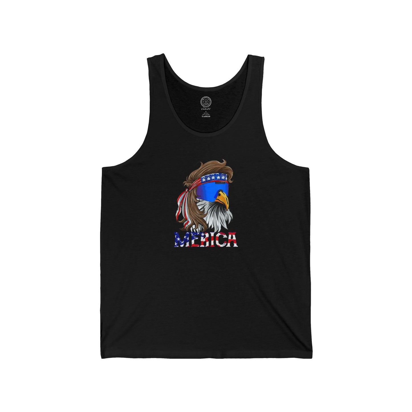 Eagle Tank Top - Unisex Patriotic Shirt with Pit Viper Sunglasses